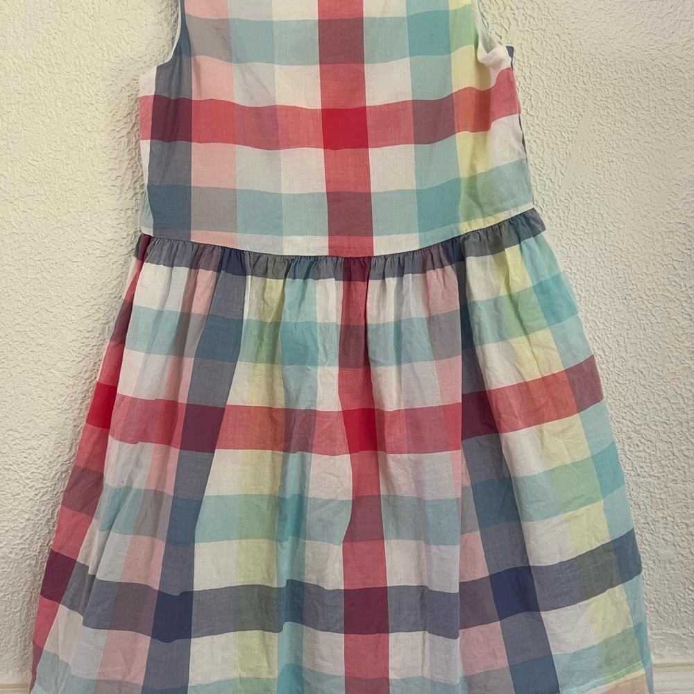 GAP Multicolor Plaid Kids Dress